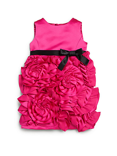 MILLY MINIS Toddler's & Little Girl's Rosette Dress in Pink