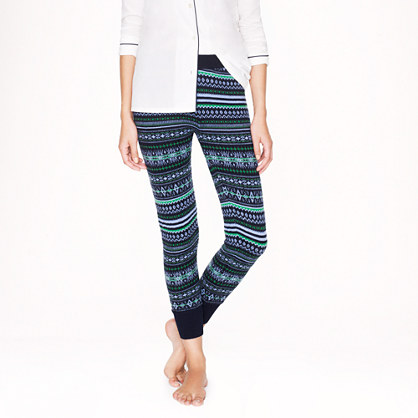 J.Crew FAIR ISLE LEGGINGS item b7340