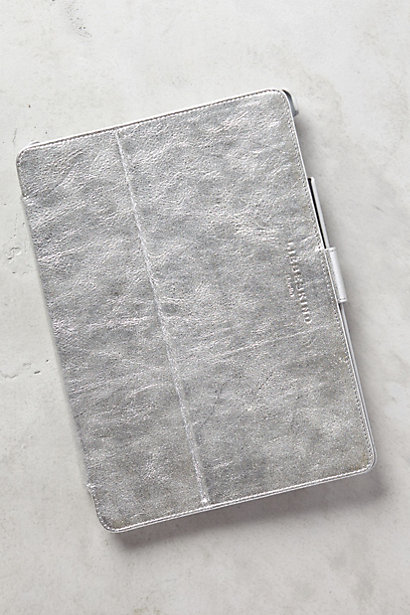 Metallurgy iPad Air Case by Liebeskind in Silver