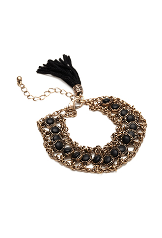 Tassel Chain Bracelet. Forever 21