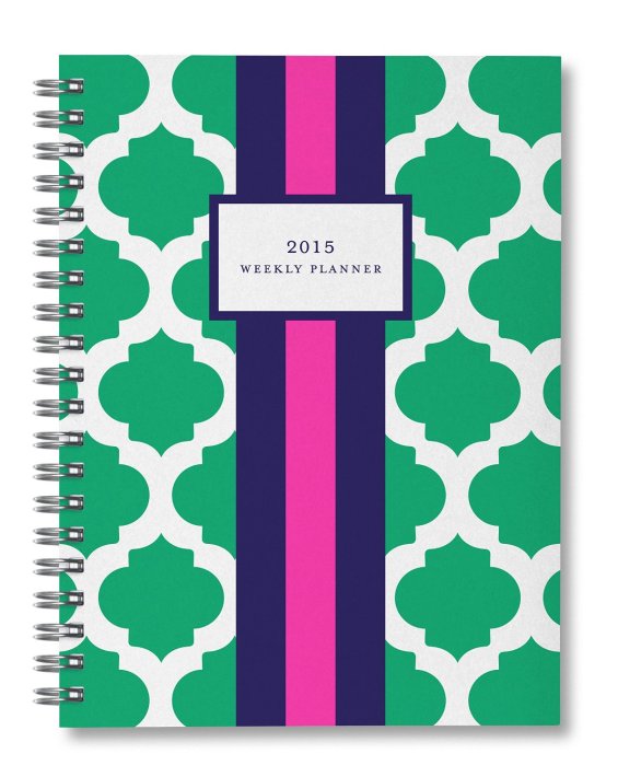 Sarah Pinto 2015 Weekly Planner - Moroccan