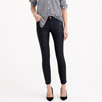 J.Crew TOOTHPICK JEAN IN MAMBA BLACK item b5402