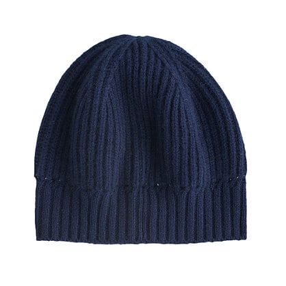 J.Crew J.Crew SLOUCHY CASHMERE HAT in Navy