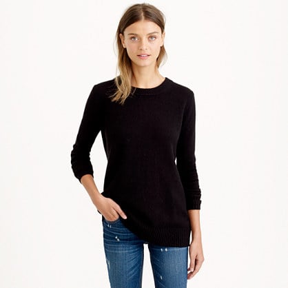 J.Crew COLLECTION CASHMERE ZIP-BACK TUNIC item b7067
