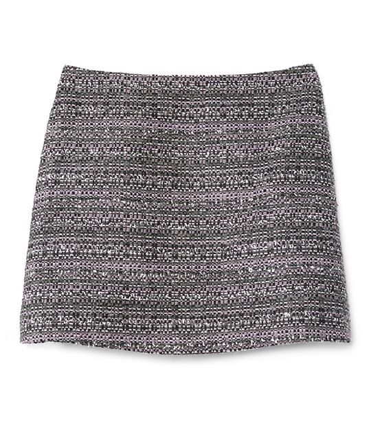 Tory Burch Tweed ada SKIRT in Granite A