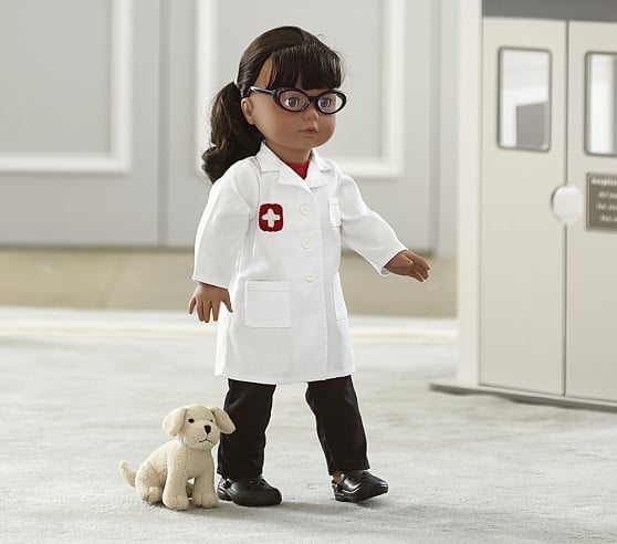 Special Edition Brooklyn Veterinarian Götz Doll. Pottery Barn Kids