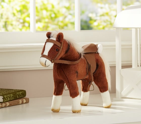 Plush Doll Horse. Pottery Barn Kids