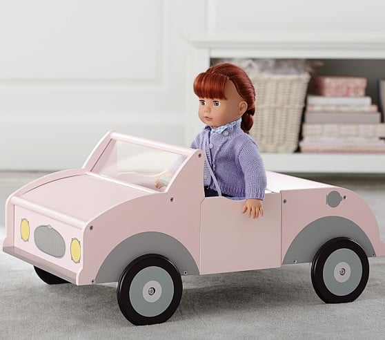 Pink Doll Car. Pottery Barn Kids