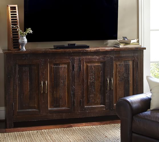 Pottery Barn BOWRY RECLAIMED WOOD MEDIA CONSOLE