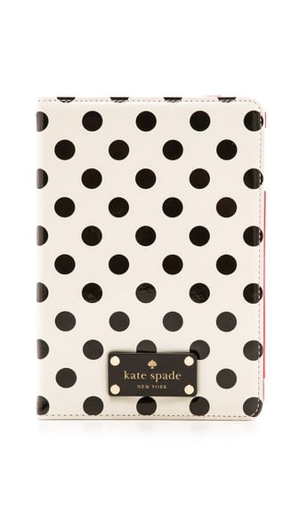 Kate Spade New York Le Pavillion iPad mini Folio Case in Cream/Black