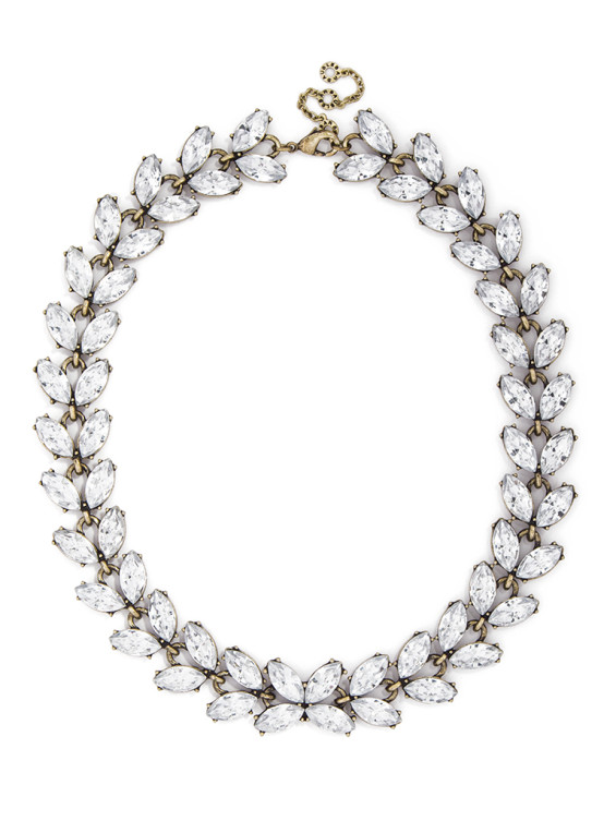 CRYSTAL GARLAND STRAND Statement Necklace BaubleBar