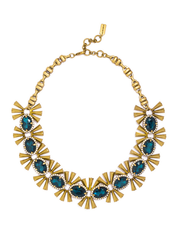 EMERALD ASTERISK COLLAR Statement Necklace. BaubleBar