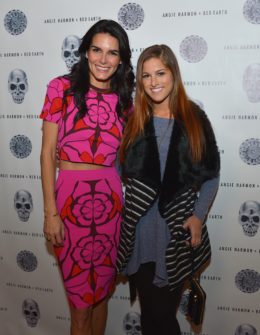 NASHVILLE, TN - JANUARY 30: Actress Angie Harmon and Musician Cassadee Pope attend the Angie Harmon x Red Earth Jewelry Preview Event on January 30, 2015 in Nashville, Tennessee. (Photo by Jason Davis/Getty Images for Red Earth)