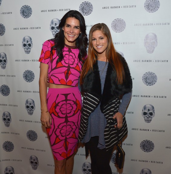NASHVILLE, TN - JANUARY 30: Actress Angie Harmon and Musician Cassadee Pope attend the Angie Harmon x Red Earth Jewelry Preview Event on January 30, 2015 in Nashville, Tennessee. (Photo by Jason Davis/Getty Images for Red Earth)