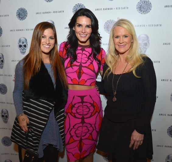 NASHVILLE, TN - JANUARY 30: Musician Cassadee Pope (L) and Angie Harmon (C) attend the Angie Harmon x Red Earth Jewelry Preview Event on January 30, 2015 in Nashville, Tennessee. (Photo by Jason Davis/Getty Images for Red Earth)