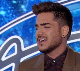 Adam Lambert, 32 of Hollywood, "auditions" for Jennifer Lopez and Harry Connick, Jr. with is original audition song, "Bohemian Rhapsody"!