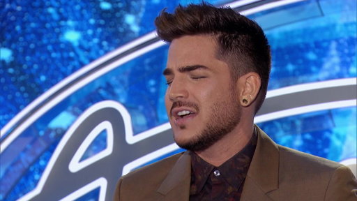 Adam Lambert, 32 of Hollywood, "auditions" for Jennifer Lopez and Harry Connick, Jr. with is original audition song, "Bohemian Rhapsody"!