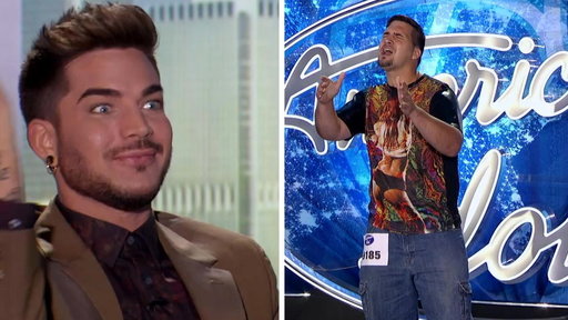 "American Idol" judge Adam Lambert showed no mercy in the New York auditions.