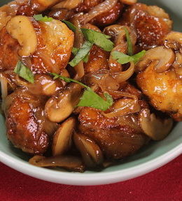 Learn how to make the chicken meatballs marsala that chef Michael Symon prepared on "The Chew" on Monday, January 19, 2015!