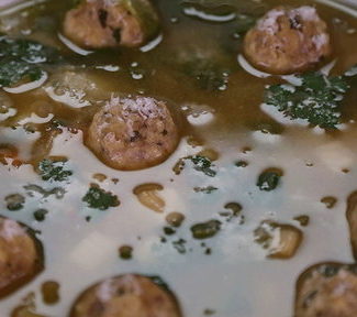 Learn how to make the delicious turkey meatball wedding soup that chef Mario Batali made on "The Chew" on Wednesday, January 20th on "The Chew"!