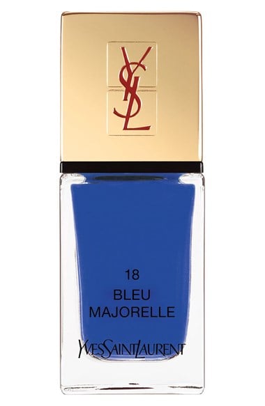 Yves Saint Laurent 'La Laque Couture' Nail Lacquer in 18 Bleu Majorelle