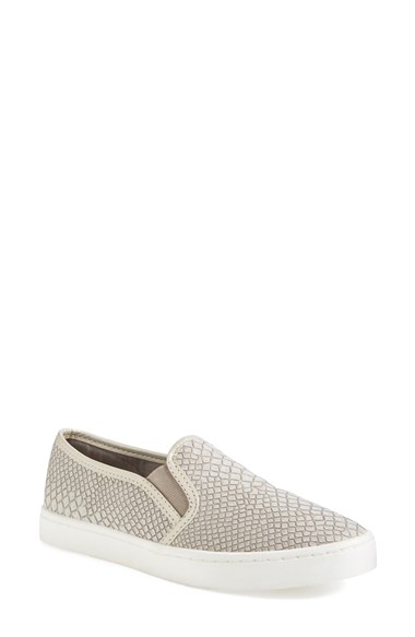 BP. 'Twiny' Slip-On Sneaker (Women) in Grey Embossed 