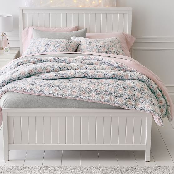 PBteen Alta Sherpa Comforter + Sham pottery barn teen bedding sale