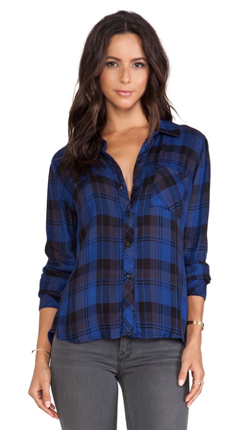 HUNTER BUTTON DOWN By RAILS in Cobalt and Black