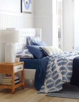 Serena and Lily Granada Quilt French Blue sale