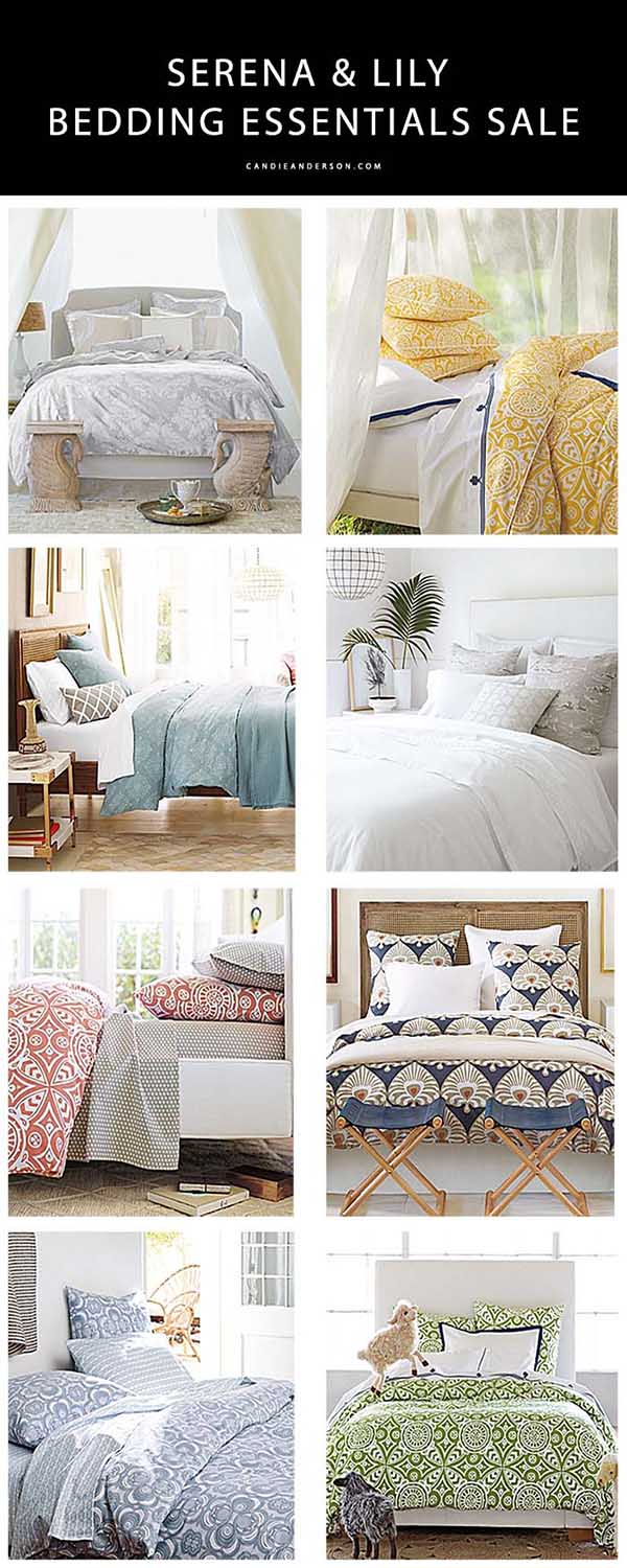 26 Must Have Serena & Lily Bedding Sale + 20 Coupon Code! Candie Anderson