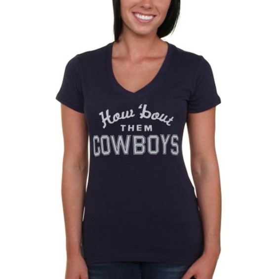 How 'bout them Cowboys - Dallas Cowboys Instant Replay Tri-Blend T-Shirt - Navy Blue