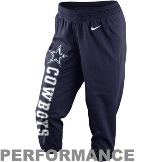 Nike Dallas Cowboys Womens Wildcard Pants - Navy Blue