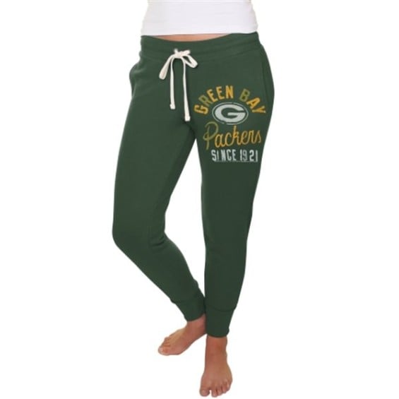 Junk Food Green Bay Packers Women's Green Sunday Sweatpants