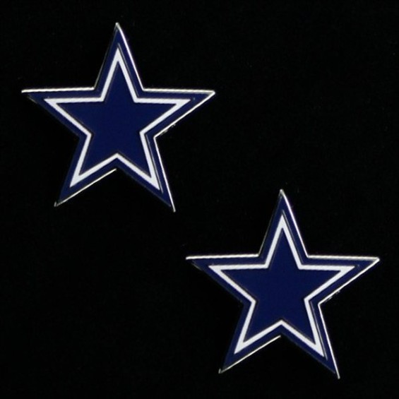 Dallas Cowboys Team Logo Post Earrings