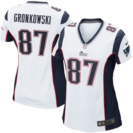 Nike Rob Gronkowski New England Patriots Women's Game Jersey