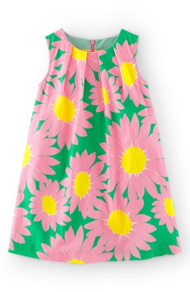 Mini Boden Corduroy Pinafore Dress (Toddler Girls, Little Girls & Big Girls) in Cherry Blossom Wild Daisy
