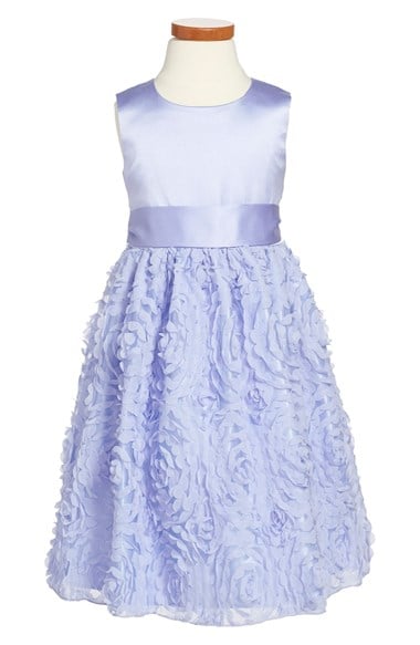 Dorissa 'Bella' Sleeveless Soutache Dress (Toddler Girls & Little Girls) in Lilac