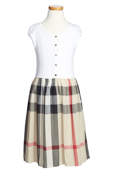 Burberry 'Shada' Knit Top Dress (Little Girls & Big Girls)
