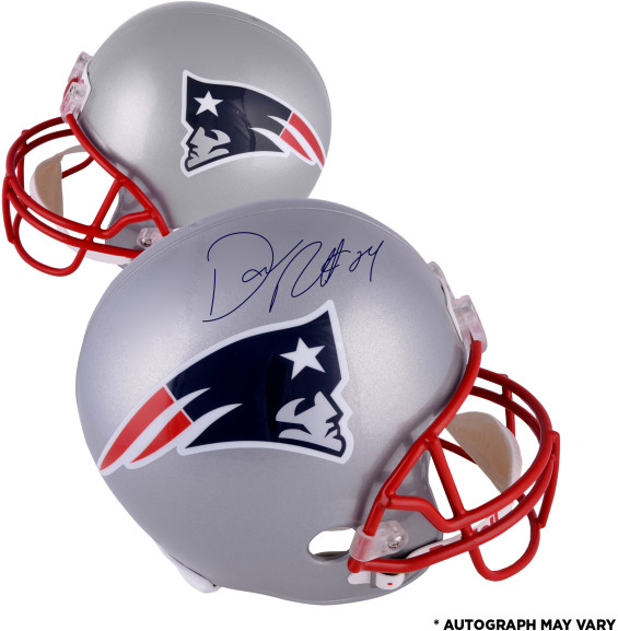 Darrelle Revis New England Patriots Autographed Replica Helmet