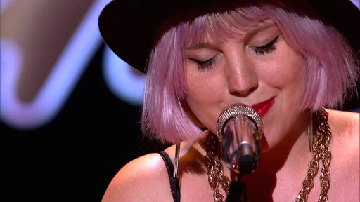Joey Cook of 23 plays the ukelele as she sings country superstar Miranda Lambert's hit song "Kerosene"! AMerican idol hollywood week candace rose