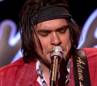 American Idol: Hollywood week. Adam Lasher. Carlos Santana's nephew and Jimmy Fallon lookalike sings Chris Isaak's "Wicked Game".