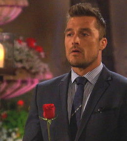 The Bachelor, Chris Soules gives Kelsey a rose.