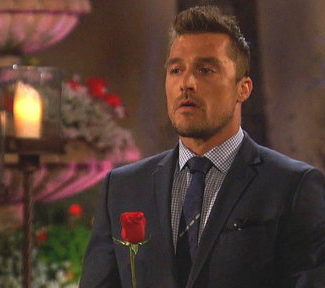 The Bachelor, Chris Soules gives Kelsey a rose.