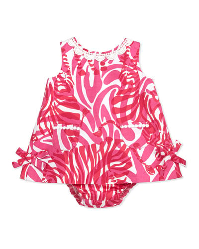 Lilly Pulitzer Baby Lilly Shift Dress, Capri Pink, 3-24 Months 