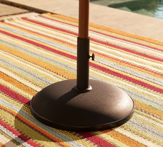 Pottery Barn CONCRETE UMBRELLA BASE outdoor furniture sale