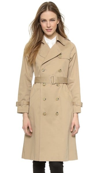 A.P.C. Greta Trench Coat in Beige
