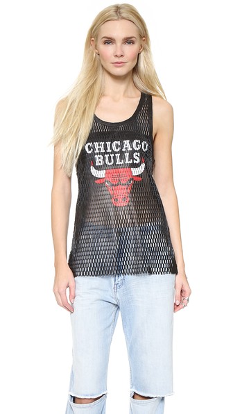 Love Leather Bulls Slam Dunk Tank