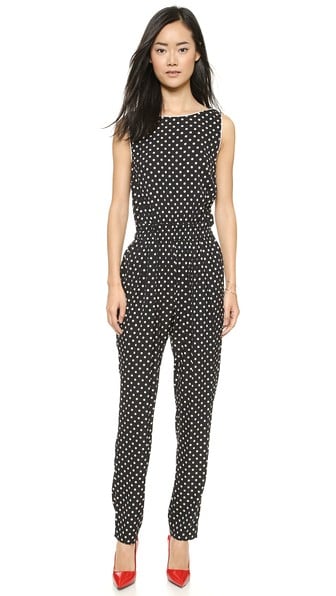Piamita Phoebe Polka-Dot Jumpsuit in Andalusia