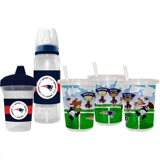 Baby Fanatic New England Patriots Grow with Me Drink Set