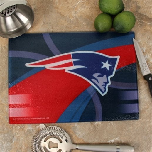 New England Patriots 8'' x 11.75'' Carbon Fiber Cutting Board